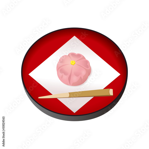 桜の和菓子