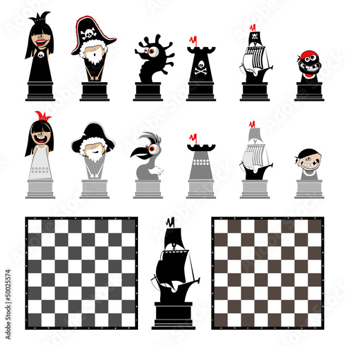 Chess Board chessmen