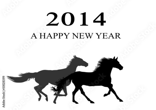 2014 Horse Zodiac. vector file