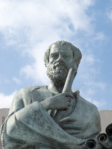 Statue of Aristotle photo