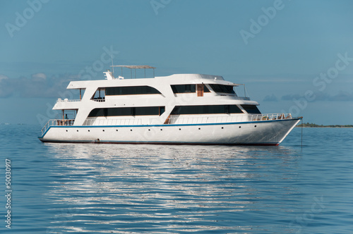 Motor yacht for tourists