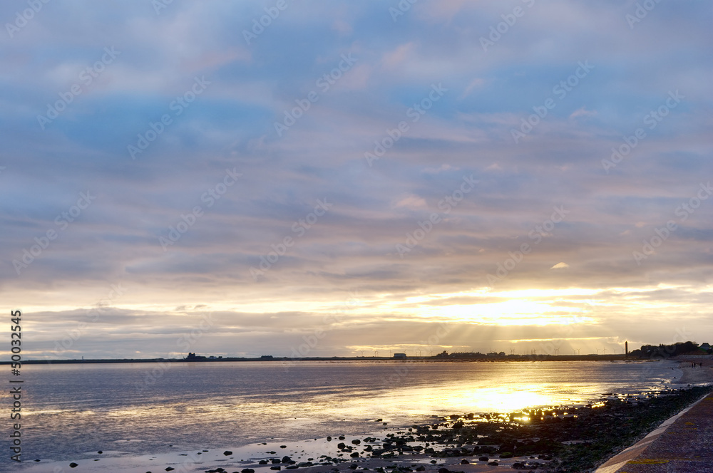 Sunset at Roosebeck, Morecambe Bay. Sunset at Roosebeck, Morecambe Bay.