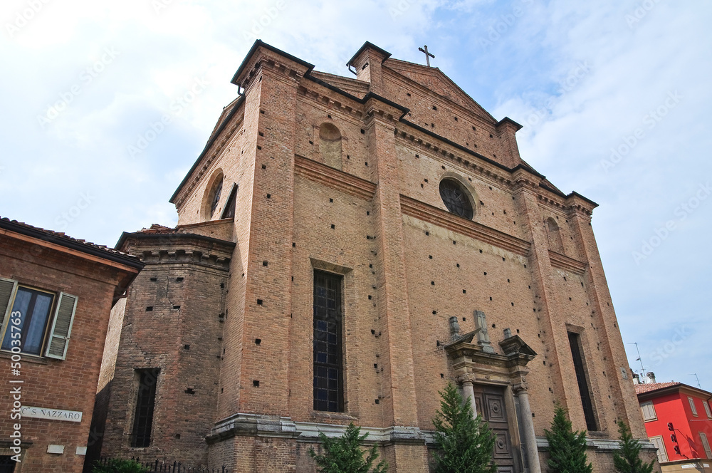 Church of Holy Sepulchre. Piacenza. Emilia-Romagna. Italy.