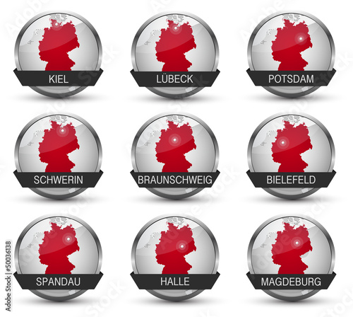 Vector Icons *** Städte Deutschland (4)