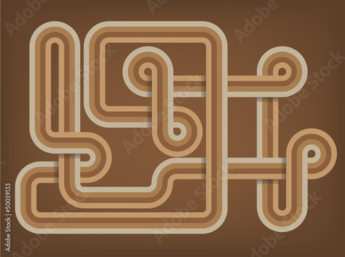 Abstract retro background