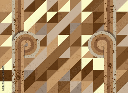 Abstract retro background