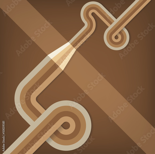 Abstract retro background