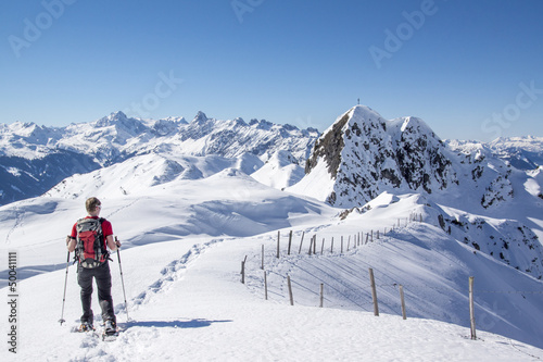 Frühlings Schneeschuhwanderung