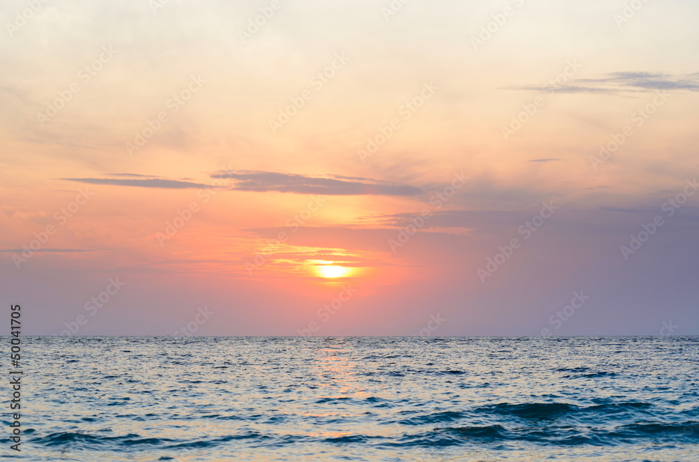 Fototapeta premium cloudy seascape