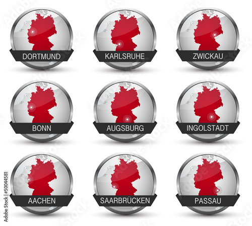 Vector Icons *** Städte Deutschland (5)