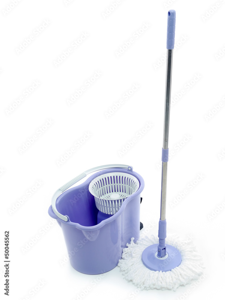 Mop and bucket Mop and bucket