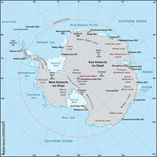 Antarktis Südpol