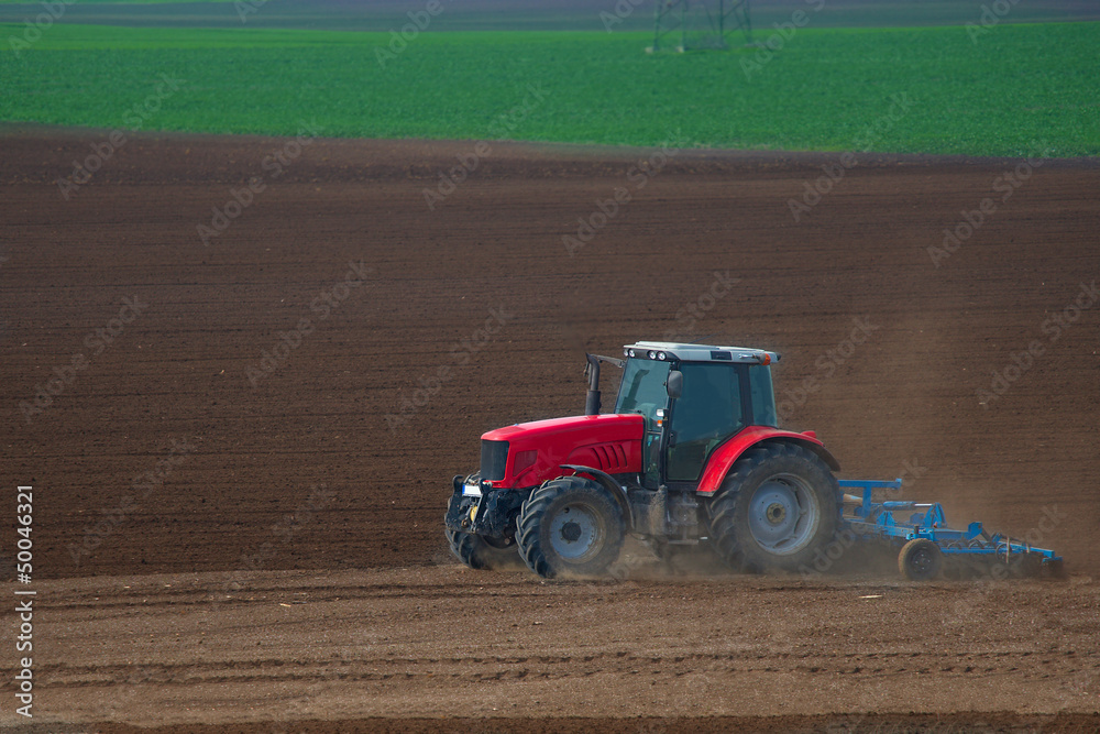 Obraz premium Tractor