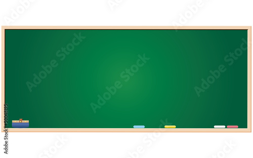 green blackboard blank