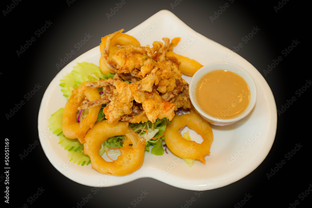 Crab salad menu Crab salad menu
