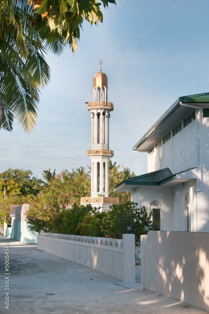 Mosque on Meedhoo, Maldives