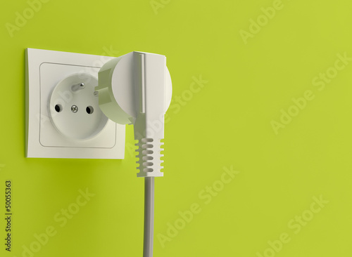 White power plug photo