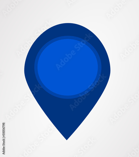 Free Download Blue logo business isolated on grey - GFXLoad