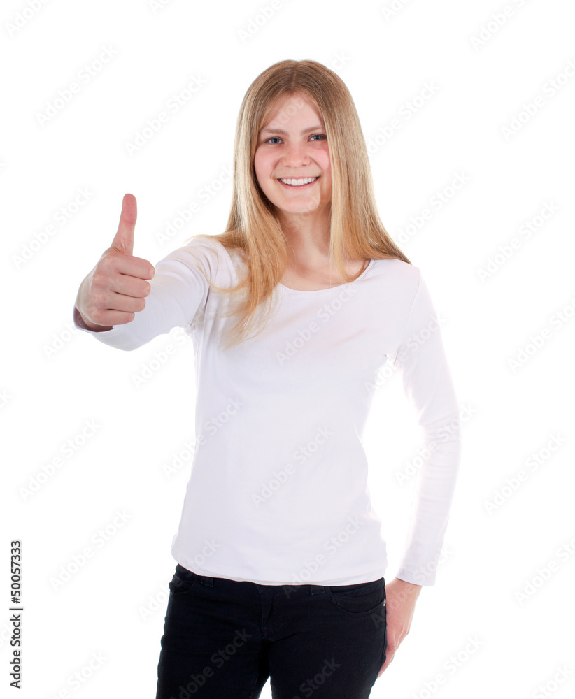 Fototapeta premium Think positive!