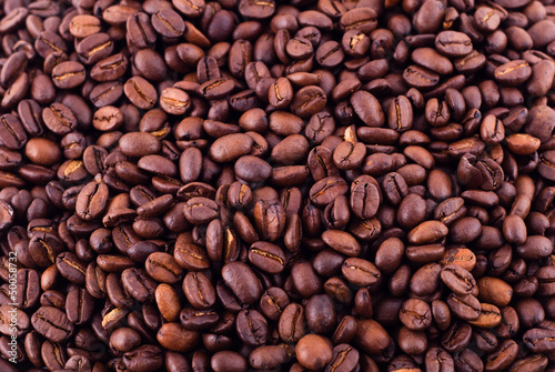 Coffee brown beans