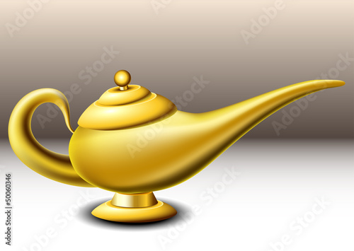 Genie lamp photo