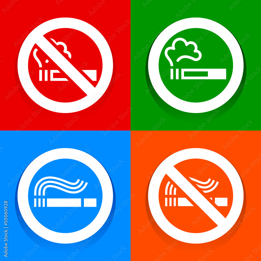 Stickers multicolored - No smoking symbol Stickers multicolored - No smoking symbol