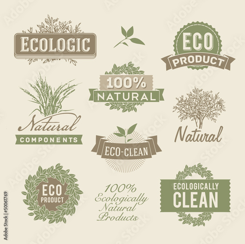 retro eco emblem