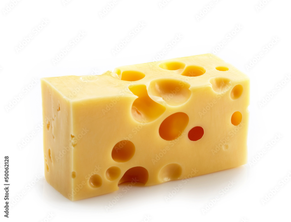 cheese on white background cheese on white background