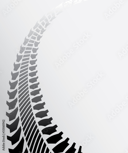 tire track background