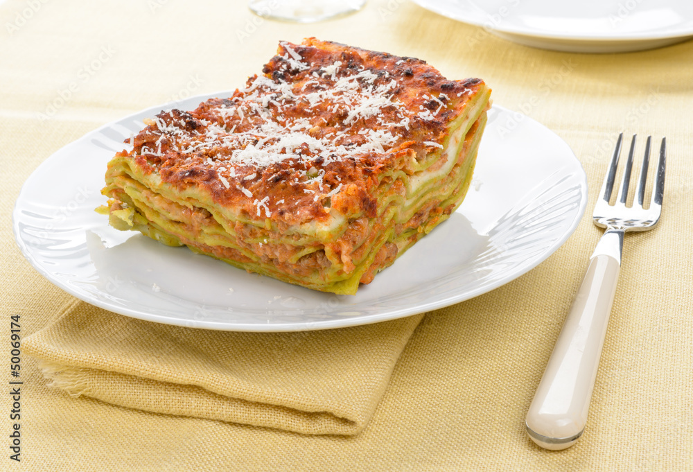 Lasagne - Lasagna with beef