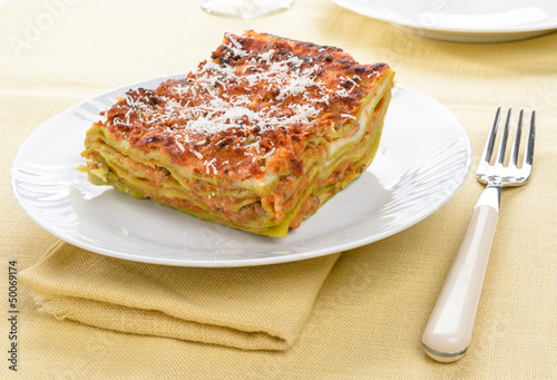 Lasagne - Lasagna with beef