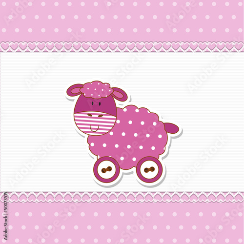 Baby Sheep - Pecorella - Place your text