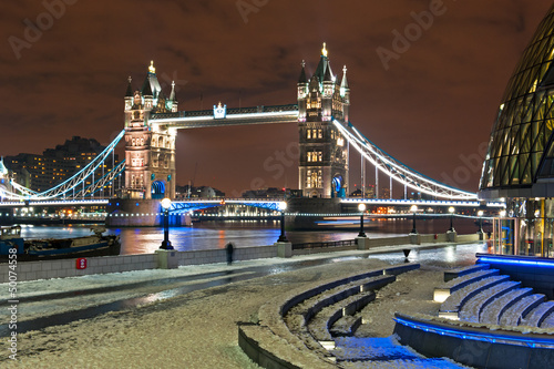 Tower Bridge in Winter