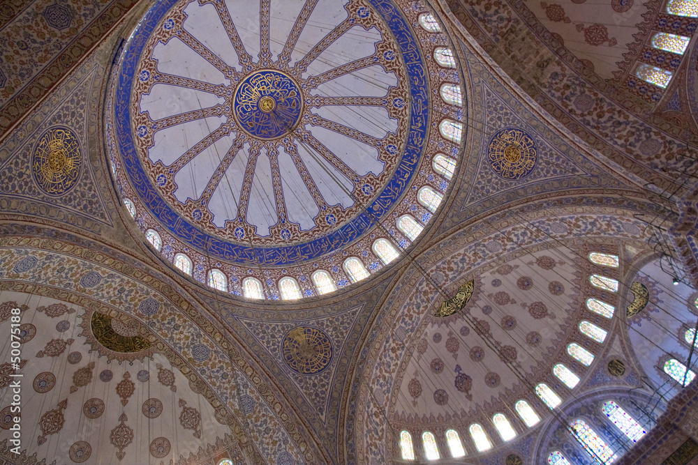 Naklejka premium Sultanahmet Mosque, Istanbul, Turkey