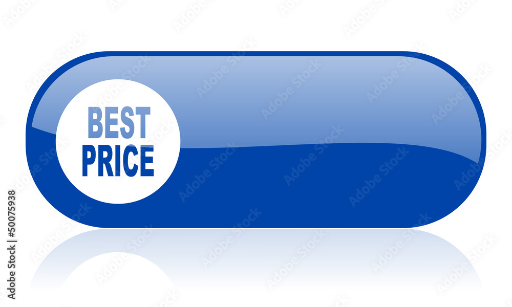best price blue web glossy icon best price blue web glossy icon