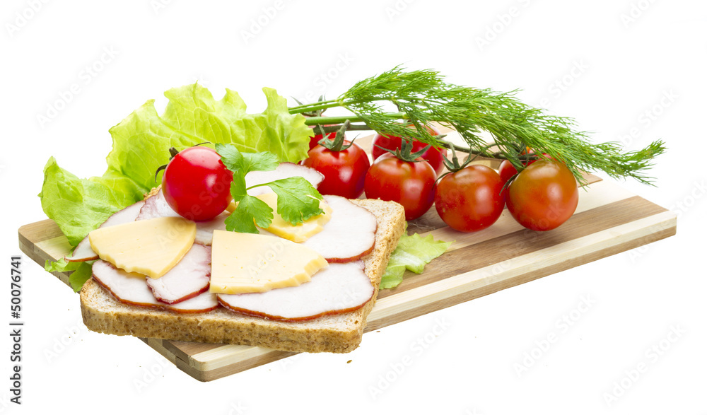 Sandwich with ham Sandwich with ham