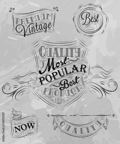 Heraldry chalk premium gray