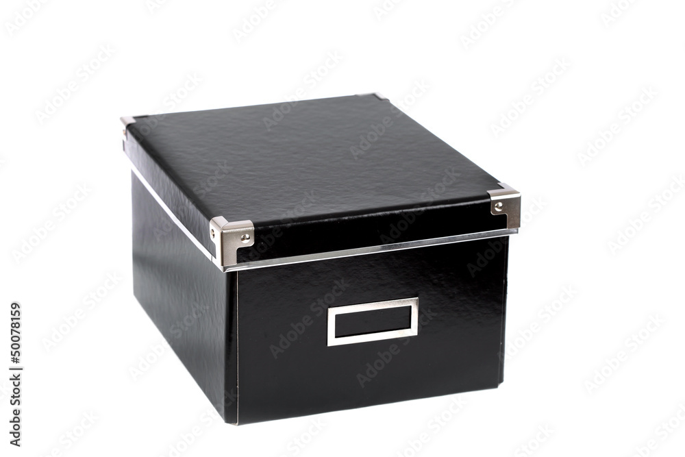 Black box office files with cover Black box office files with cover