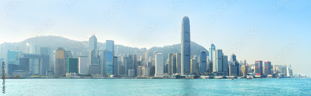 Obraz premium Modern Hong Kong