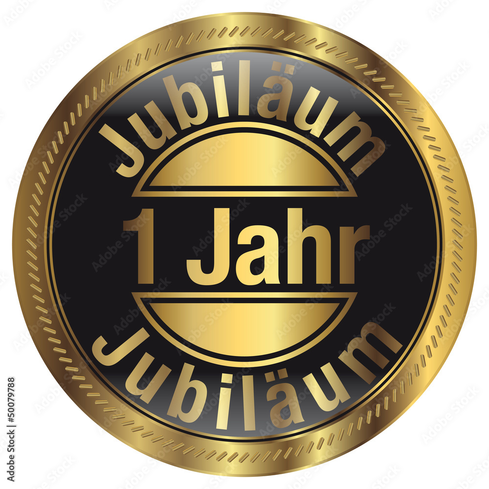 1 Jahr - Jubiläum