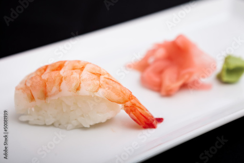 Shrimp sushi