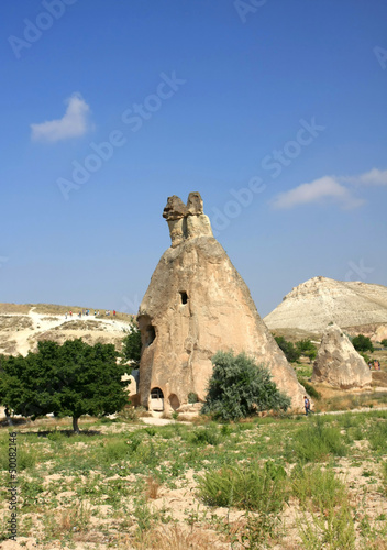the Famous phallic rock formations in Capapdocia, Turkey © anilah