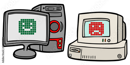 Happy and sad pc