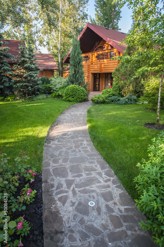 Holiday apartment - wooden cottage in forest