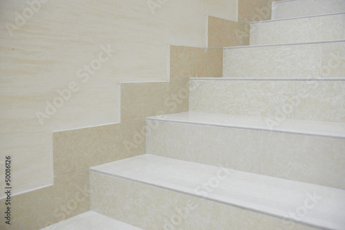 Marble staircase