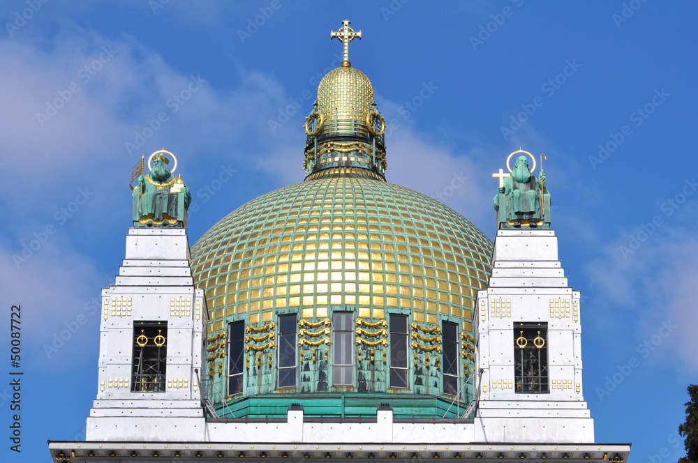 Obraz premium Otto Wagner Kirche am Steinhof, Wien