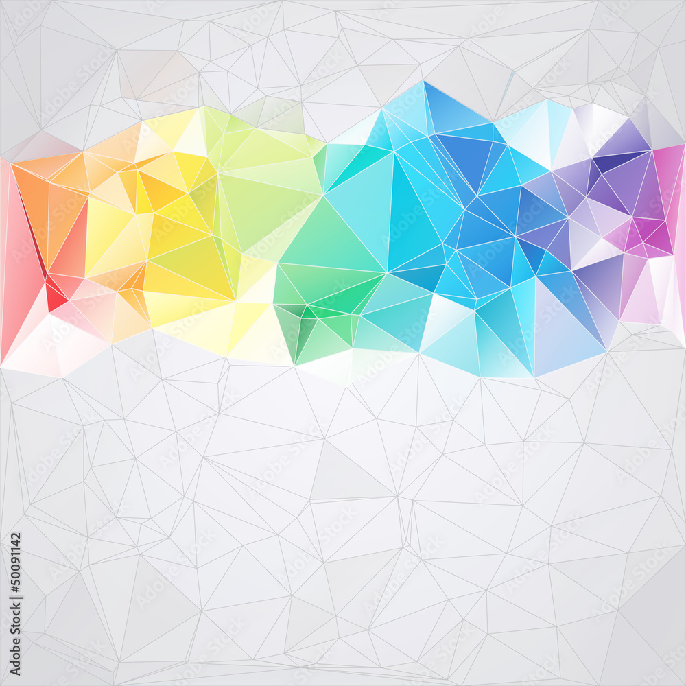 triangular style abstract background of triangles Stock Vector | Adobe ...