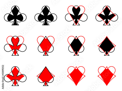The playing card suits