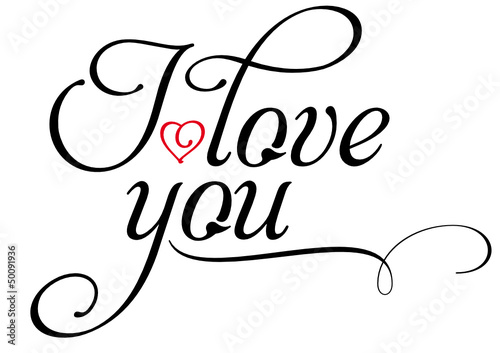 I love you