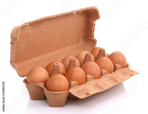 Eggs in a box